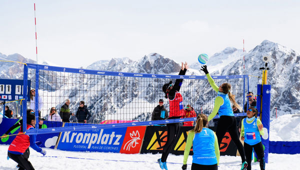 Italian Snow Volleyball Championships at Kronplatz